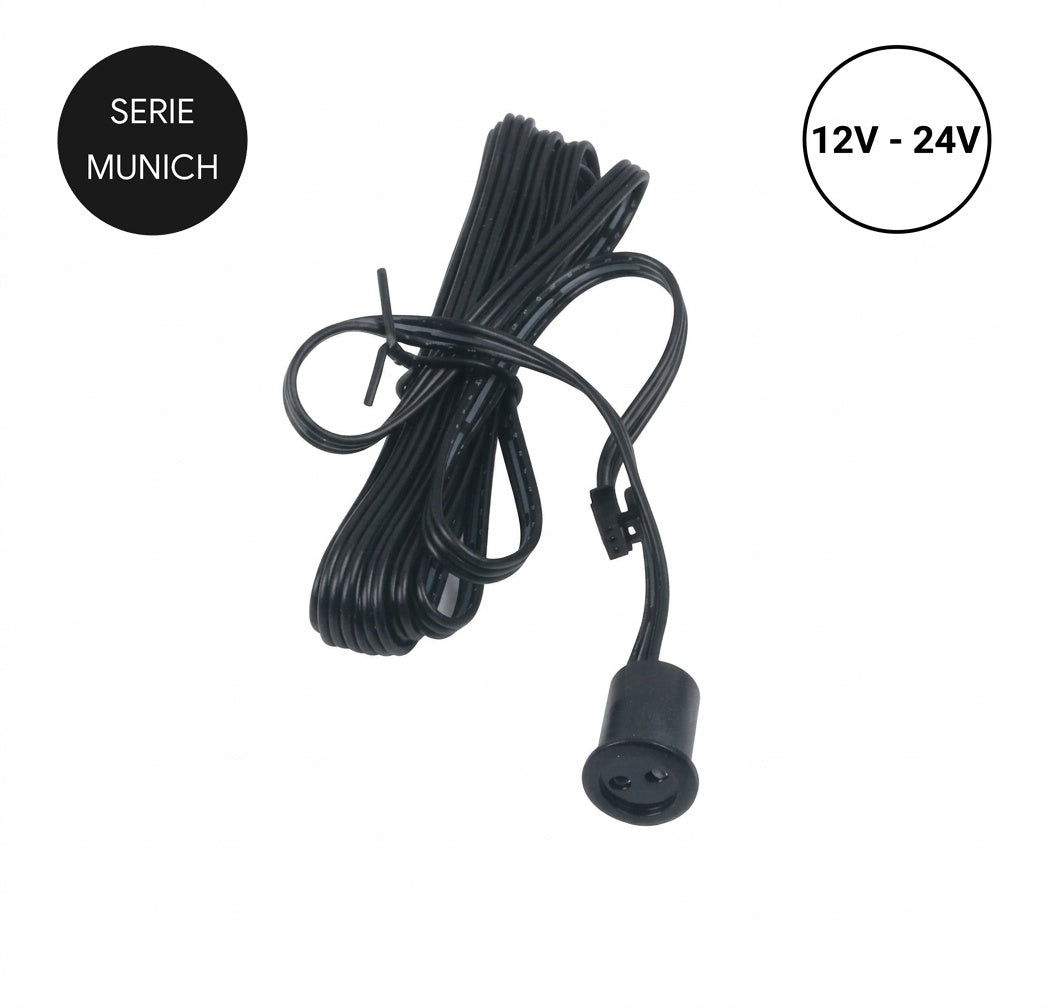 Sensor para Armarios Puerta Simple 12V-24V DC Serie.Munich