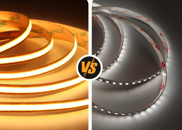 Tira LED 24V COB "Free Cut" | 13W/m - 10 Metros - IP20 - 2700K -Blanco Calido Intenso