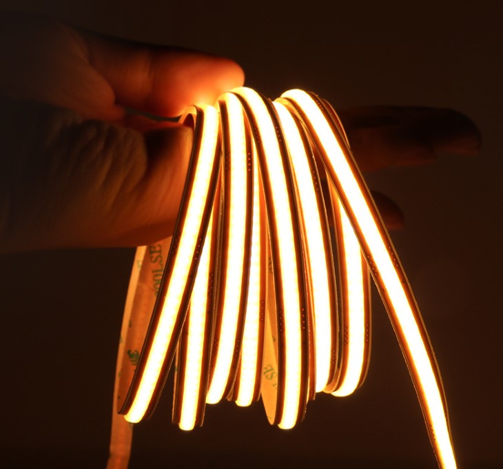 Tira LED 24V COB "Free Cut" | 13W/m - 10 Metros - IP20 - 2700K -Blanco Calido Intenso