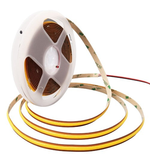 Tira LED 24V COB Free Cut / Corte Libre  11W/m - 5 Metros - IP20 - 6000K -Blanco Frio