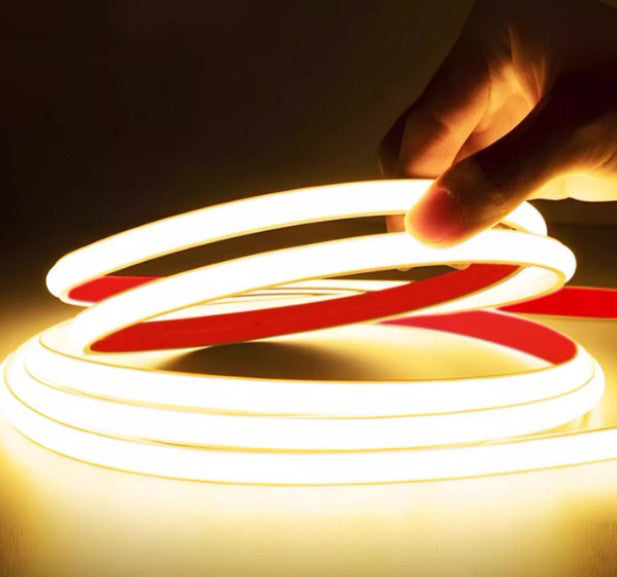 Tira LED COB 24V DC IP68 Sumergible - 10W/m - Rollo de 30m - Luz Cálida 3000K