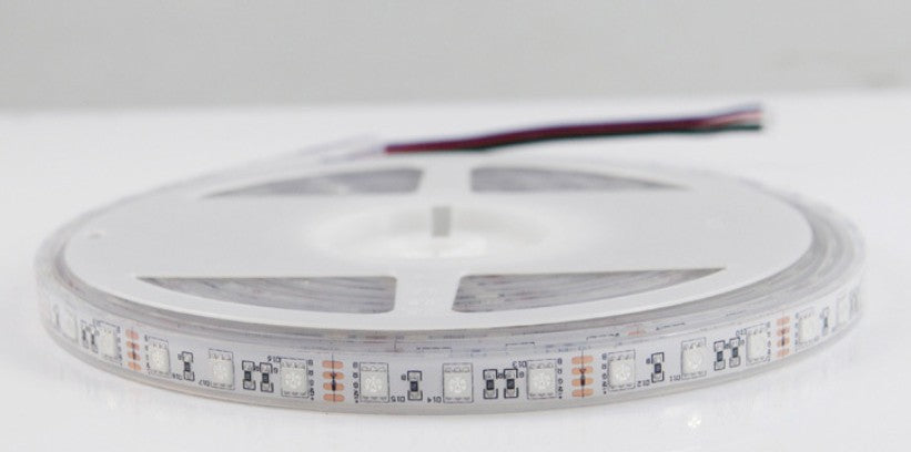 Tira LED 24V RGB IP68 - Sumergible y Flexible (5 Metros)