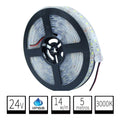 Tira LED 24V 3000K IP68 - Sumergible y Flexible (5 Metros)