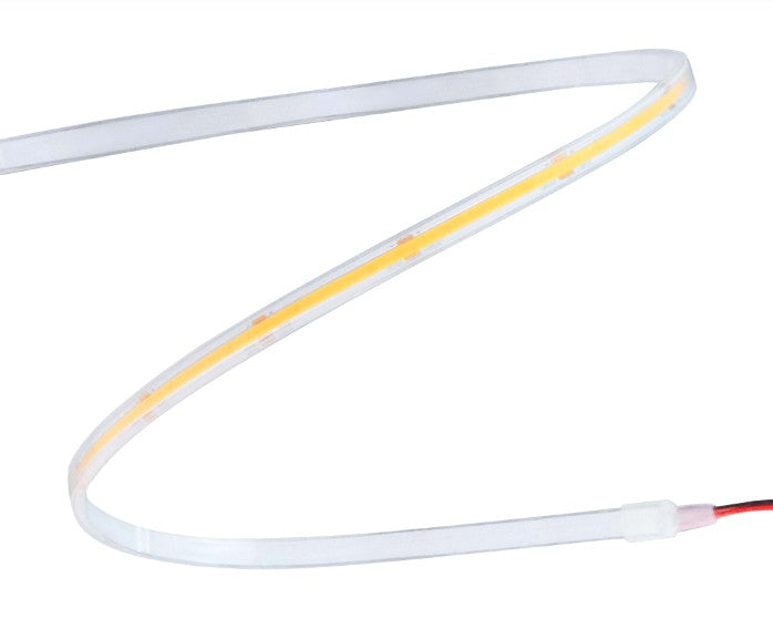 Tira LED 24V COB IP65 6500K 10w/m 950lm/m 320chips/m Rollo de 5 metros Anchura 8mm