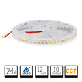 Tira LED CCT DC24V 12W/m SMD2835 IP20 (10 Metros) - 192 chips/m 3000K-6000K