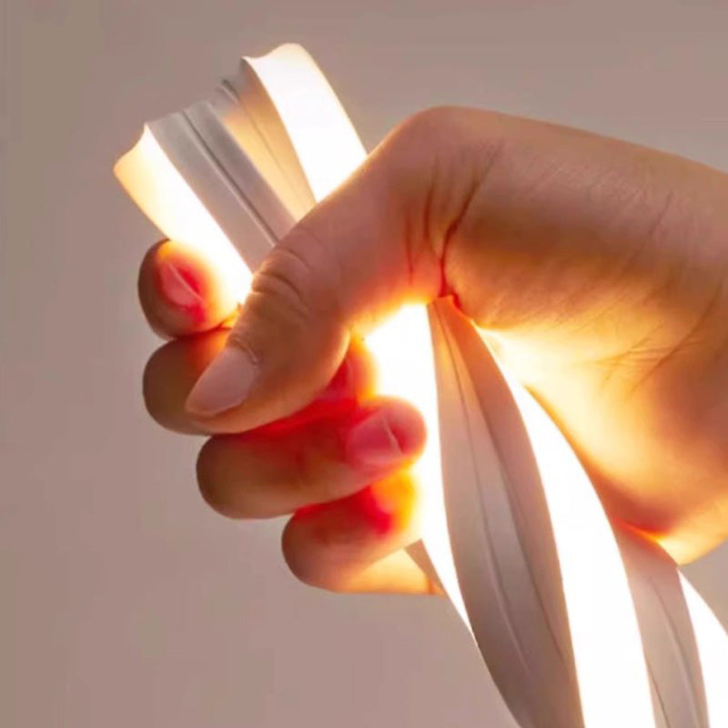 Neón LED Flexible 24V DC IP65 16x16mm 10W/m - Rollo de 30m - Luz Calida 3000K