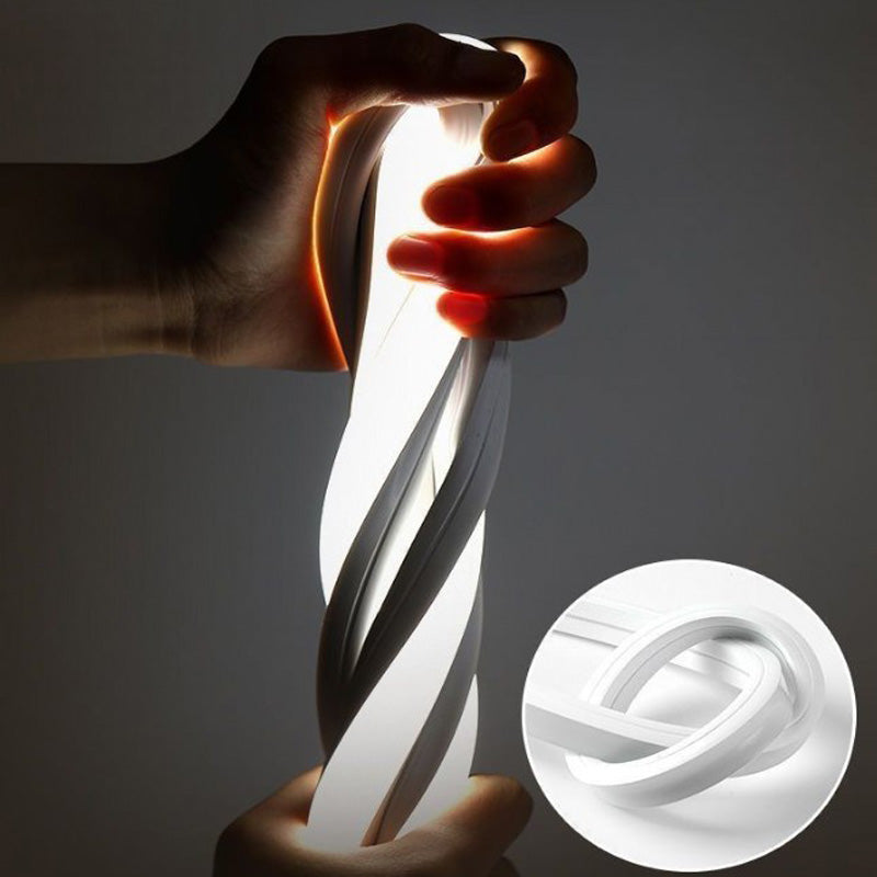 Neón LED Flexible 24V DC IP65 16x16mm 10W/m - Rollo de 30m - Luz Neutra 4000K
