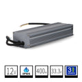 Transformador Impermeable DC12V 400W - Protección IP65 para Exteriores